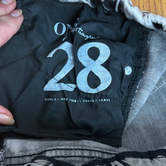 One Teaspoon Harley Killers Jeans Size 28, NWT, Harem Style Cropped Length - Picture 9 of 12